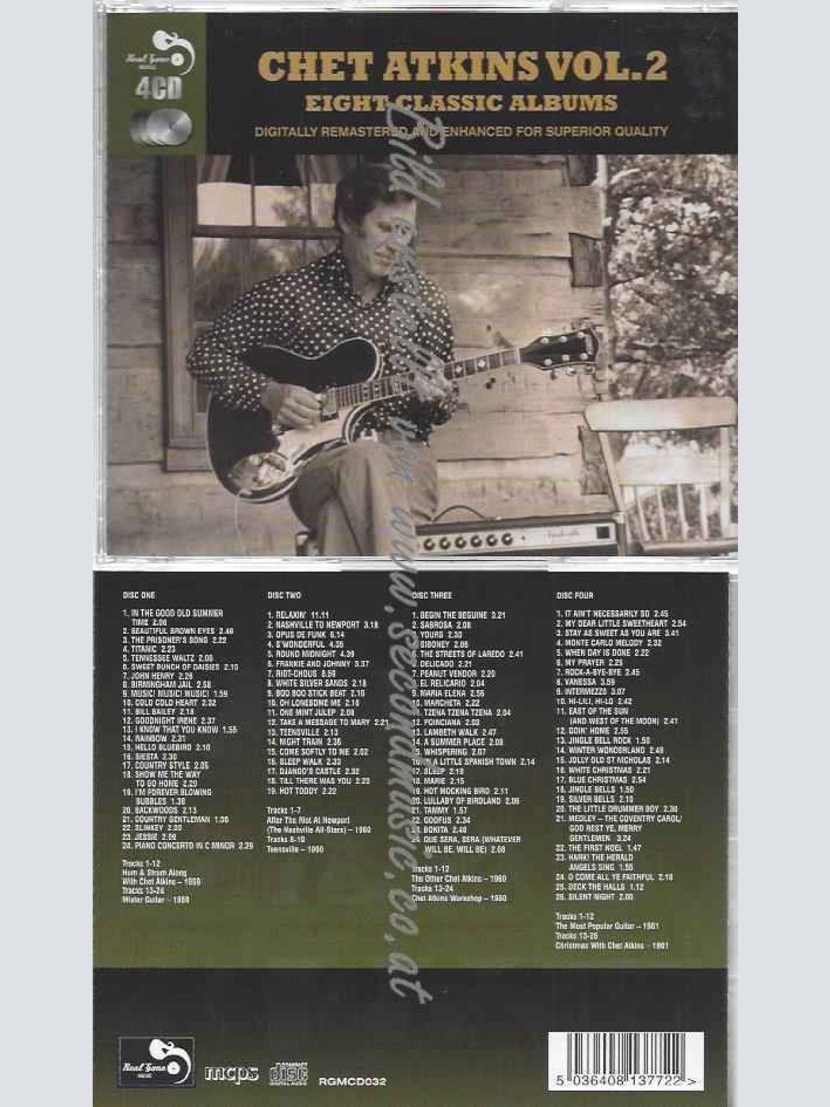 CD--Chet Atkins  --Chet Atkins Vol. 2 -  Classic Albums