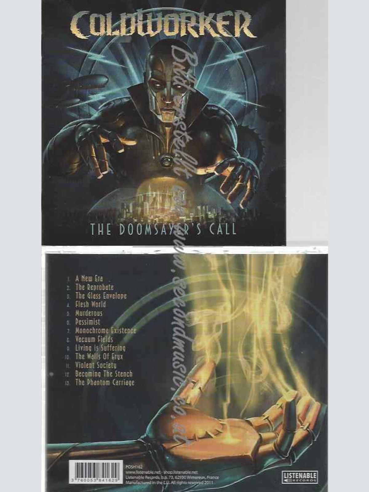 CD--Coldworker  --The Doomsayer'S Call