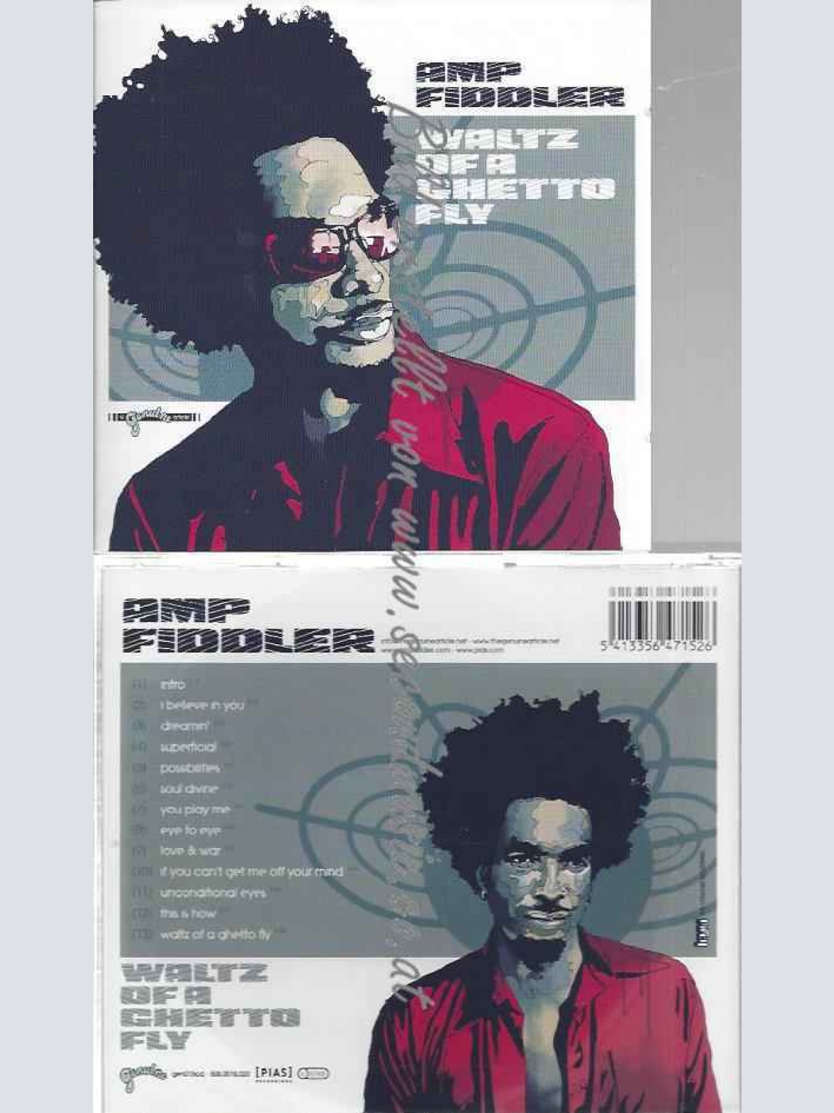 CD--Amp Fiddler  --Waltz of a Ghetto Fly