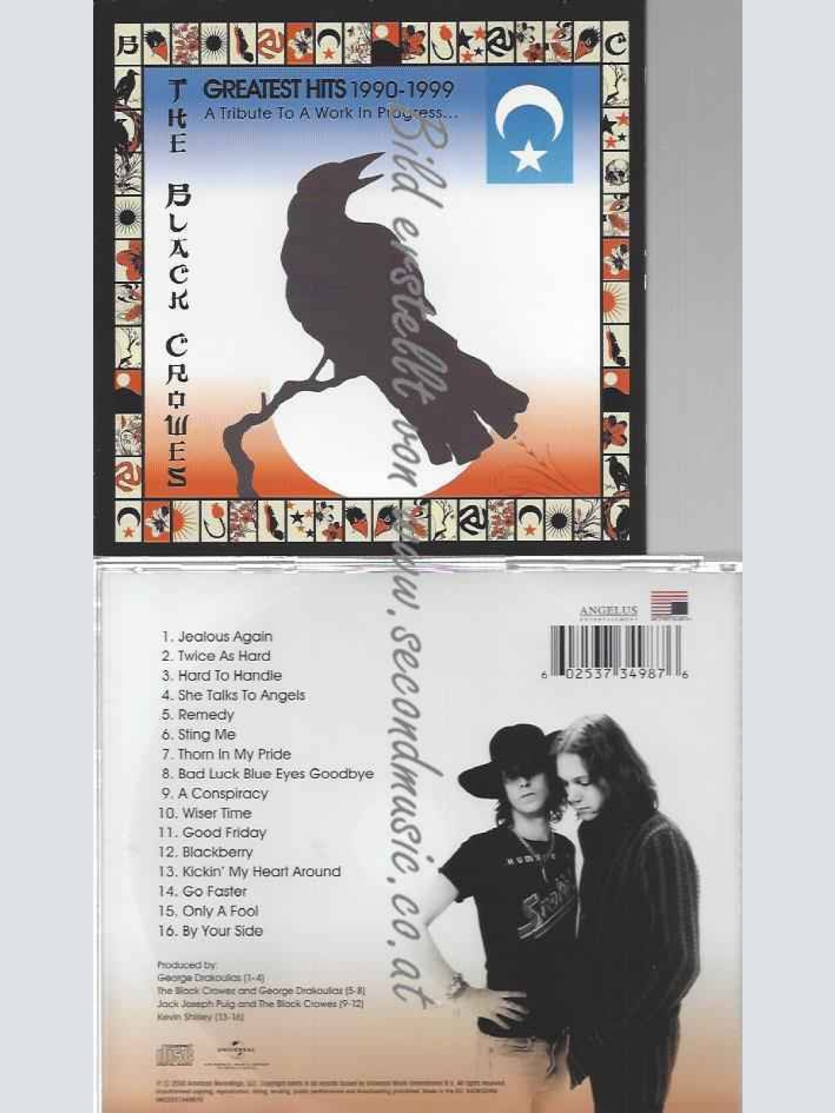 CD--Black Crowes  --Greatest Hits -: A Tribute to a Work