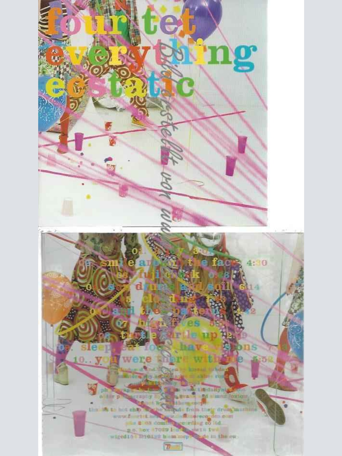 CD--Four Tet  --Everything Ecstatic