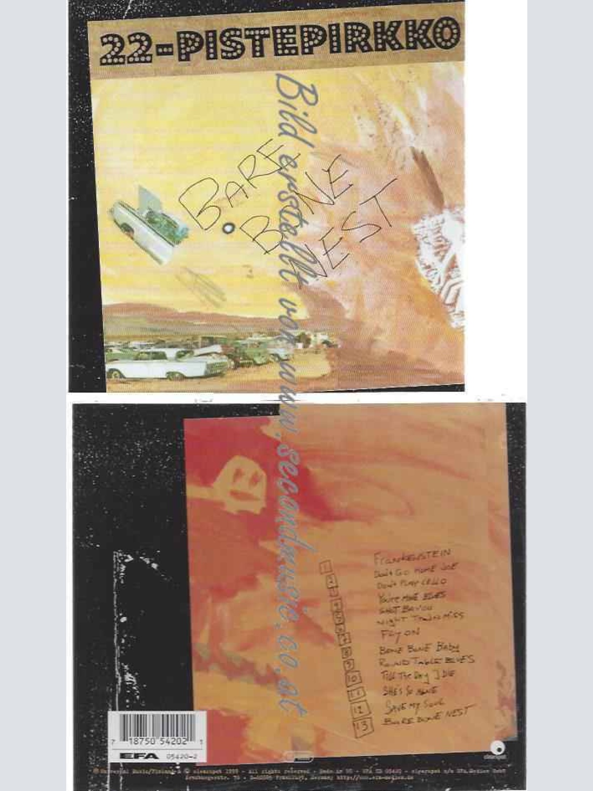 CD--22  Pistepirkko  --Bare Bone Nest