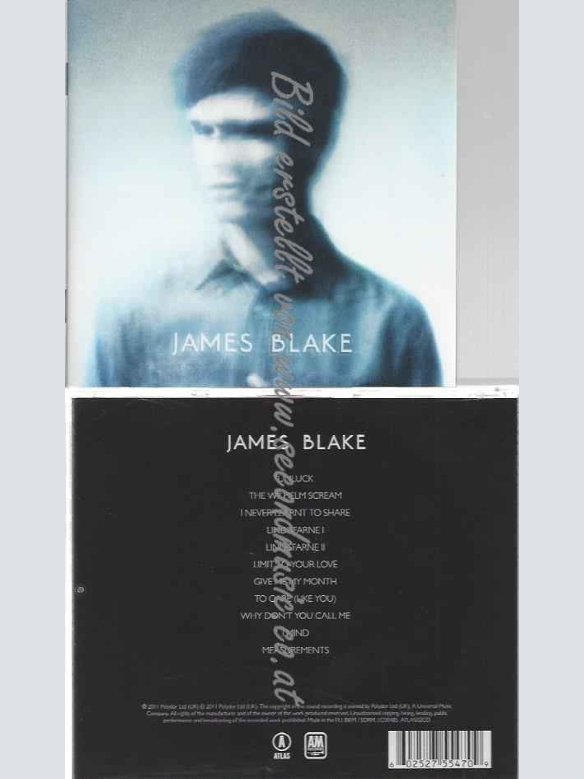 CD--James Blake  --James Blake