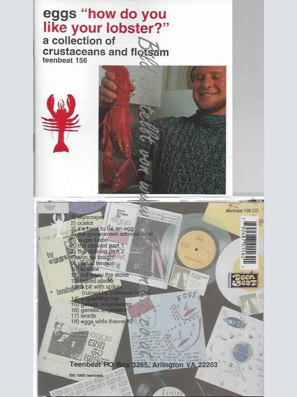 CD--Eggs  --How Do You Like You Lobster