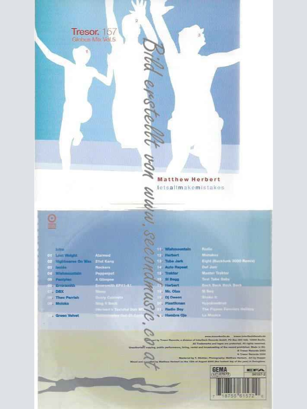 CD--  (Globus Mix Vol.)  --Let's All Make Mistakes - Globus Mix Vol.