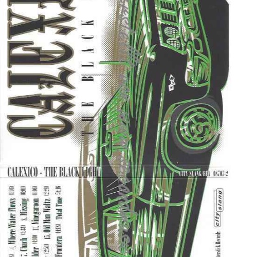 CD--Calexico  --The Black Light
