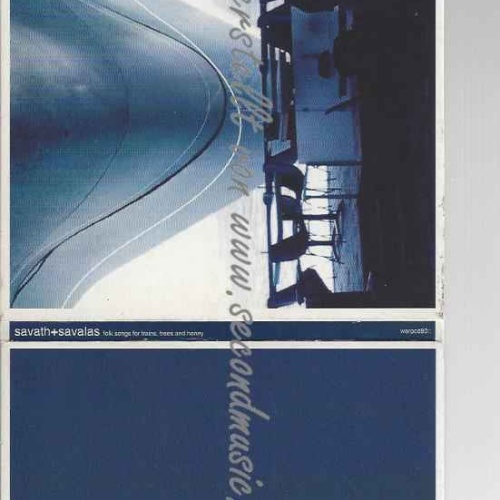 CD--Savath & Savalas und Prefuse   --Folk Songs for Trains,Trees &