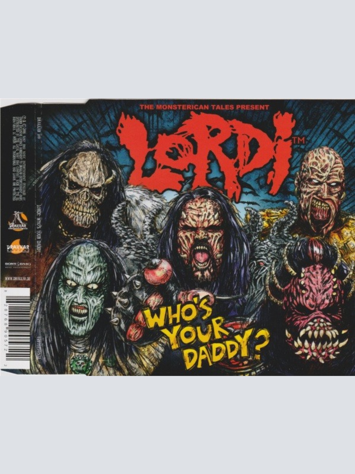 CD, Single Lordi - Who's Your Daddy?