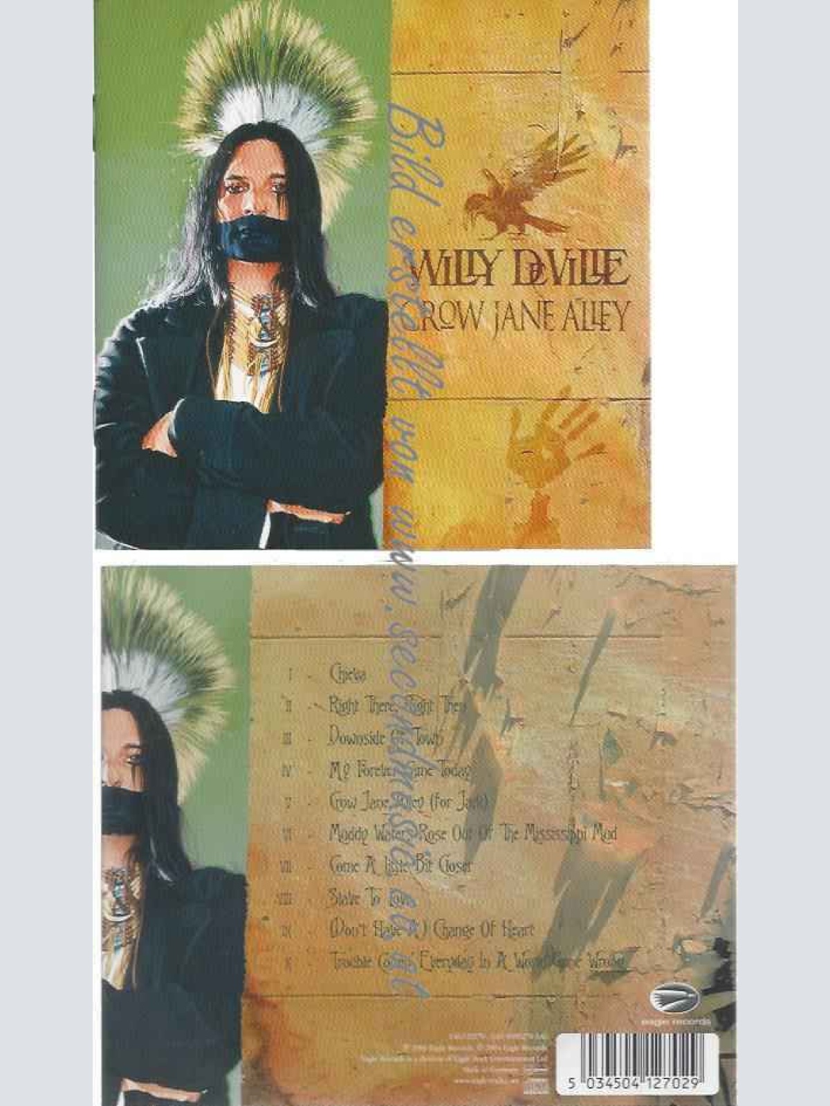 CD--Willy Deville  --Crow Jane Alley
