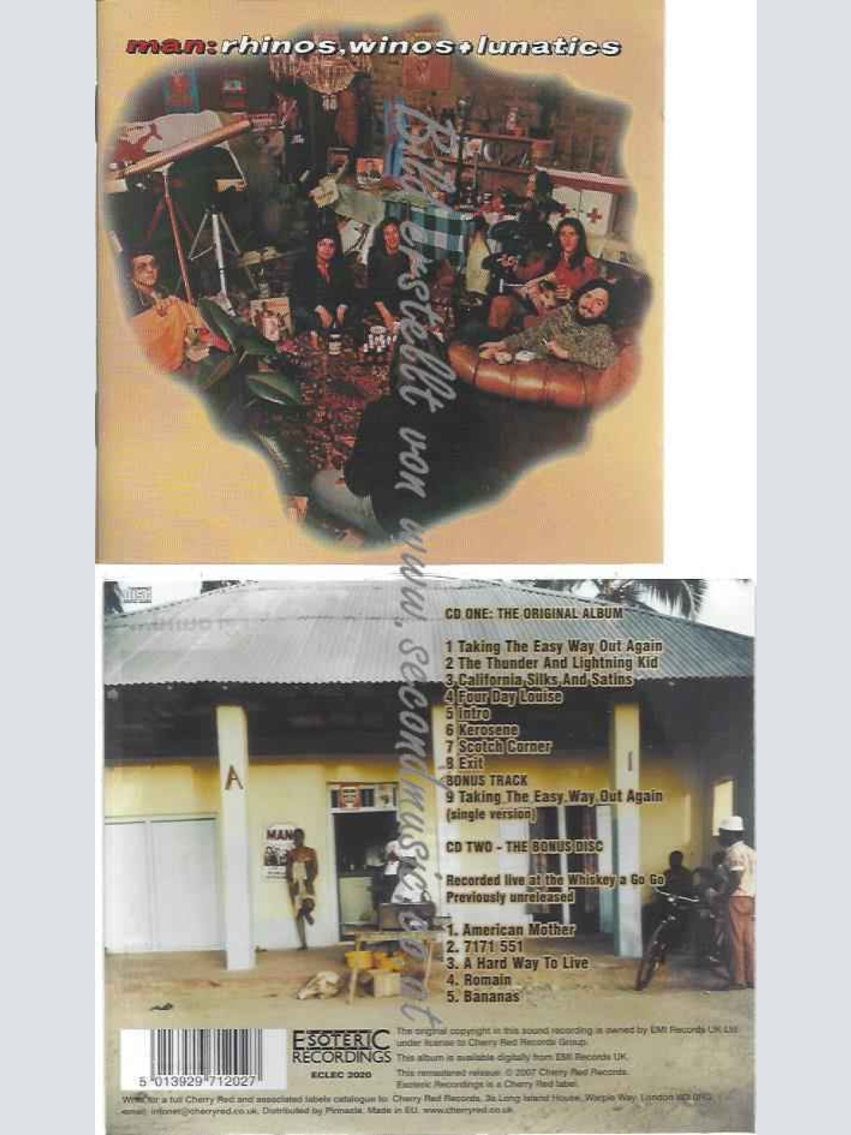 CD--Man  --Rhinos,Winos & Lunatics