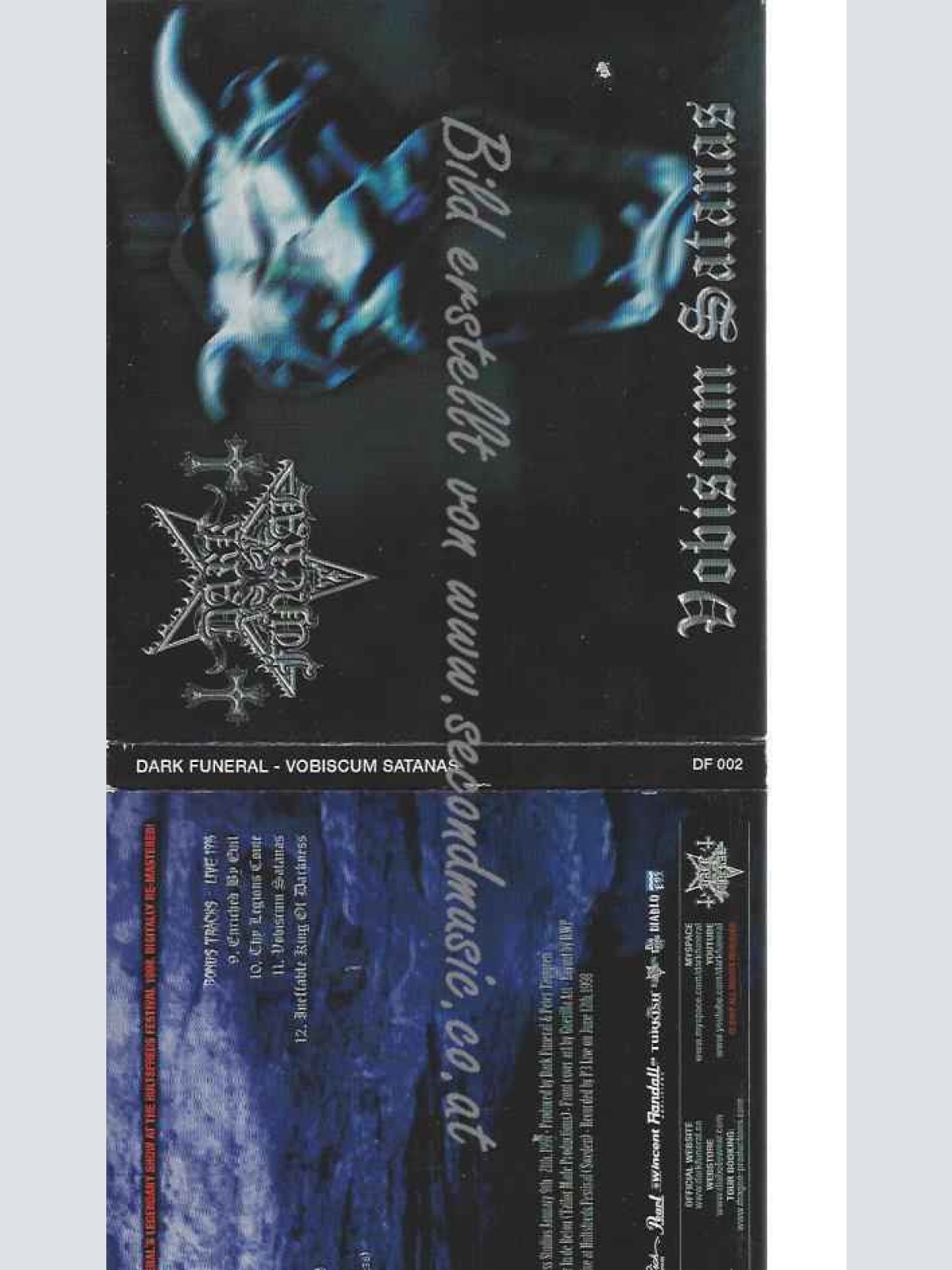 CD--Dark Funeral  --Vobiscum Satanas