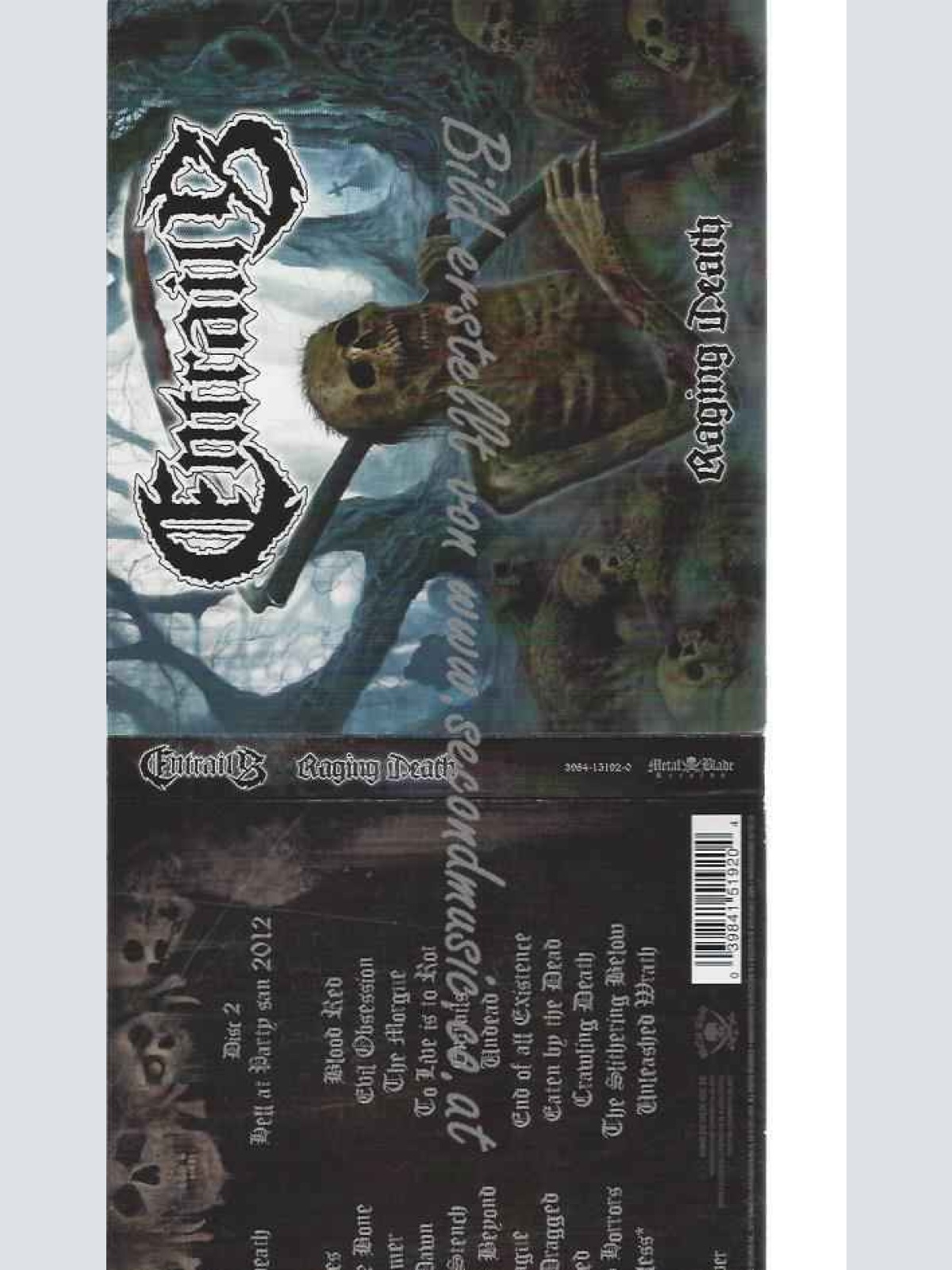 CD--Entrails  --Raging Death