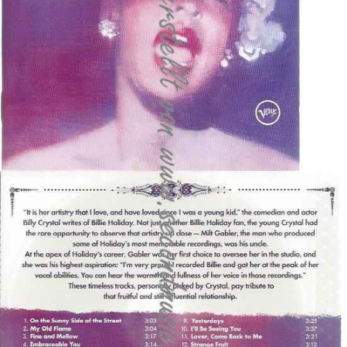 CD--Billie Holiday  --Awake-the Best of Live (Deluxe