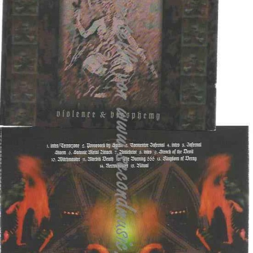 CD--Witchmaster--Violence & Blasphemy