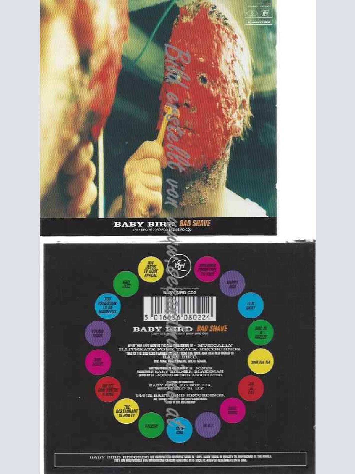 CD--Baby Bird  --Bad Shave