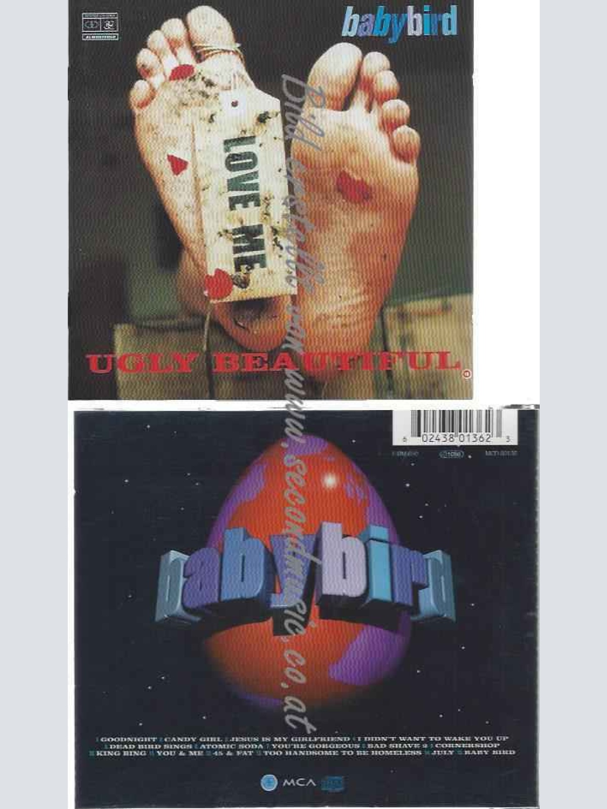 CD--Baby Bird  --Ugly Beautiful