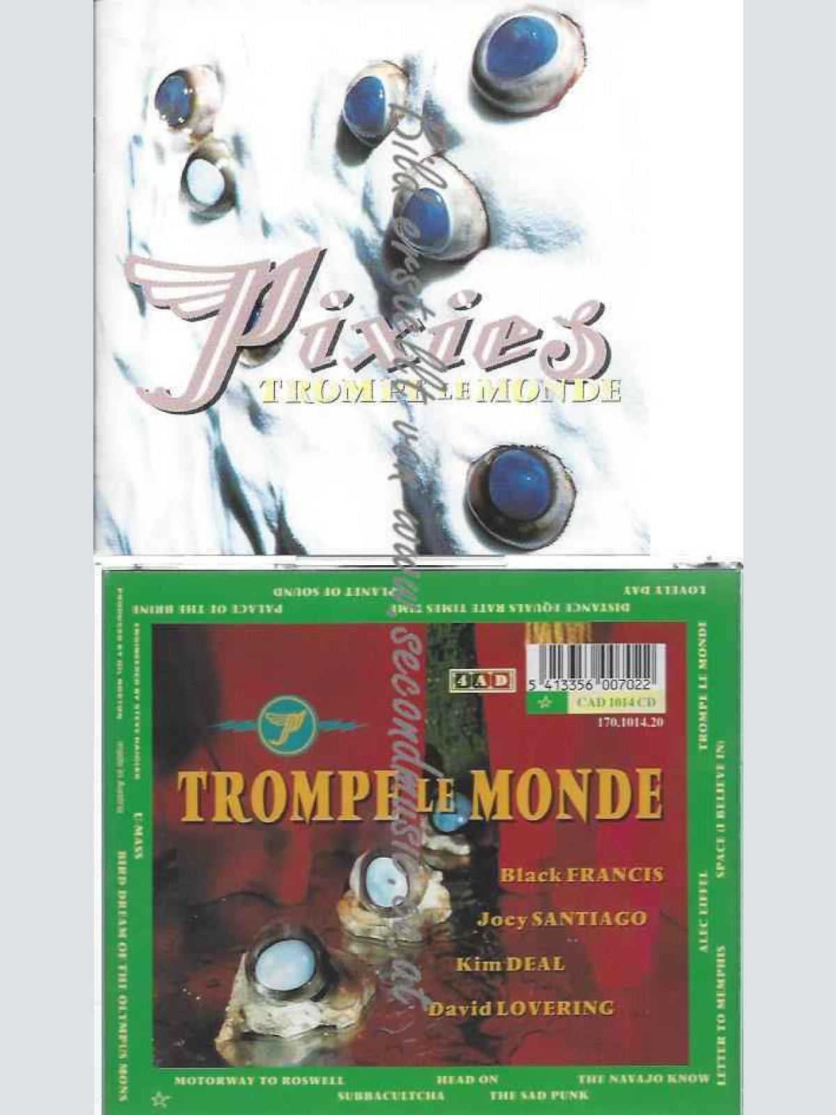 CD--Pixies--Trompe Le Monde