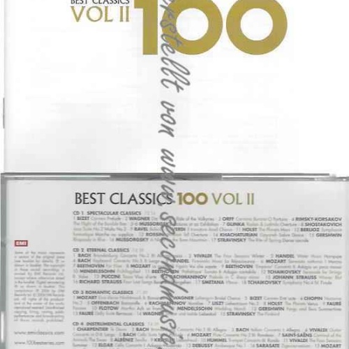 CD--Various  --100 Best Classics Vol.2