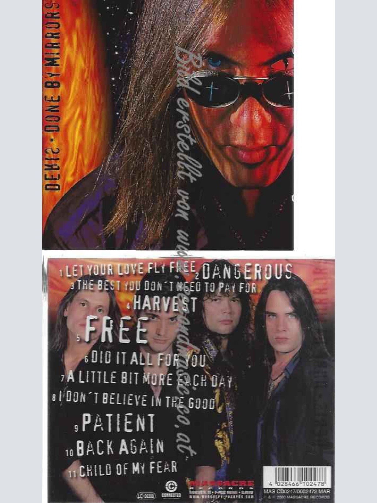 CD--Andi Deris  --Done By Mirrors