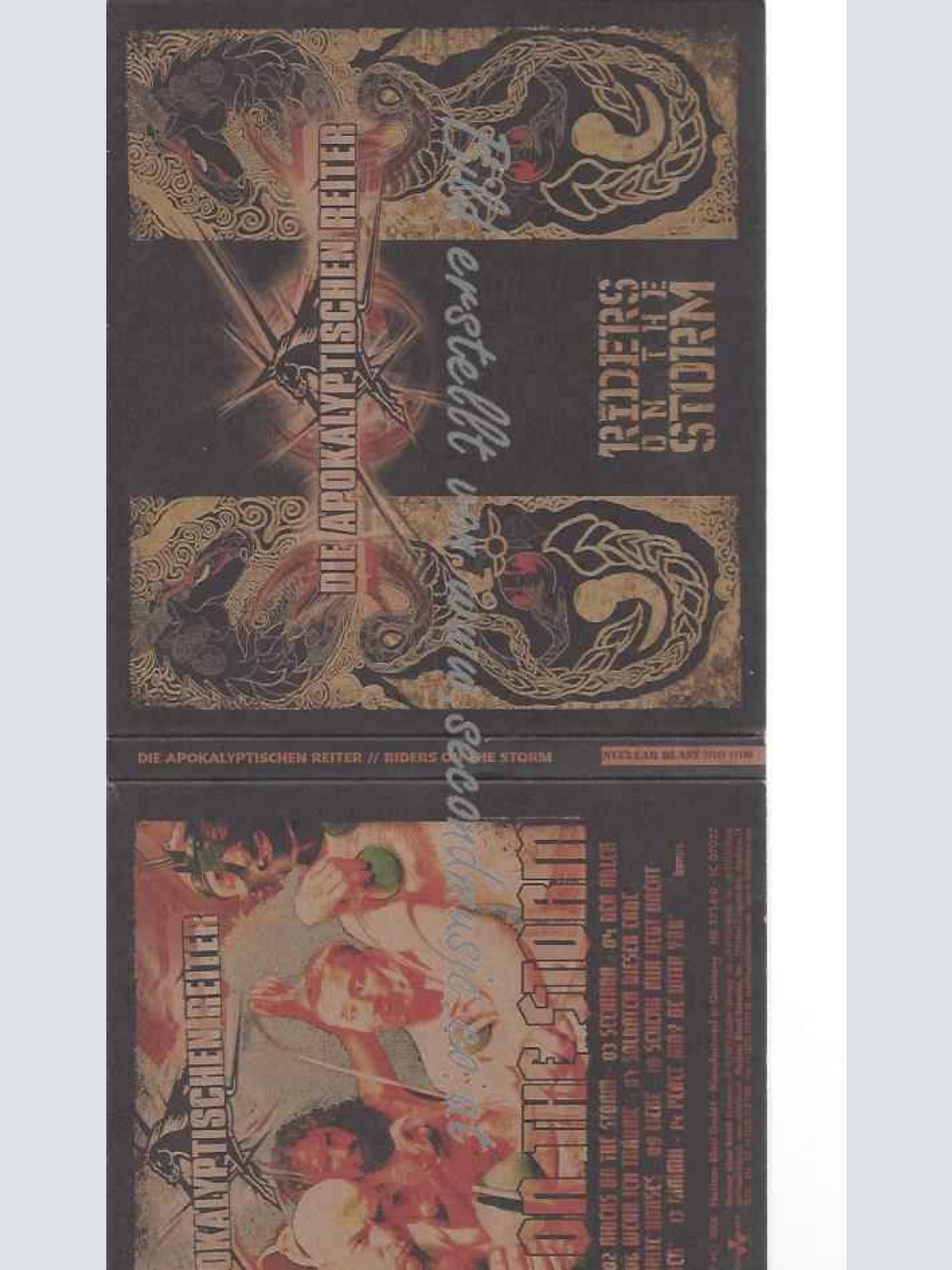 CD--Die Apokalyptischen Reiter  --Riders on the Storm
