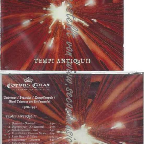 CD--Corvus Corax  --Tempi Antiquii