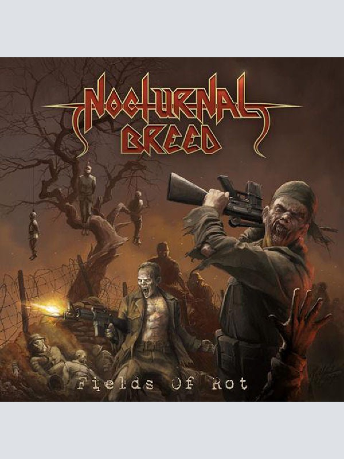 CD, Album Nocturnal Breed - Fields Of Rot