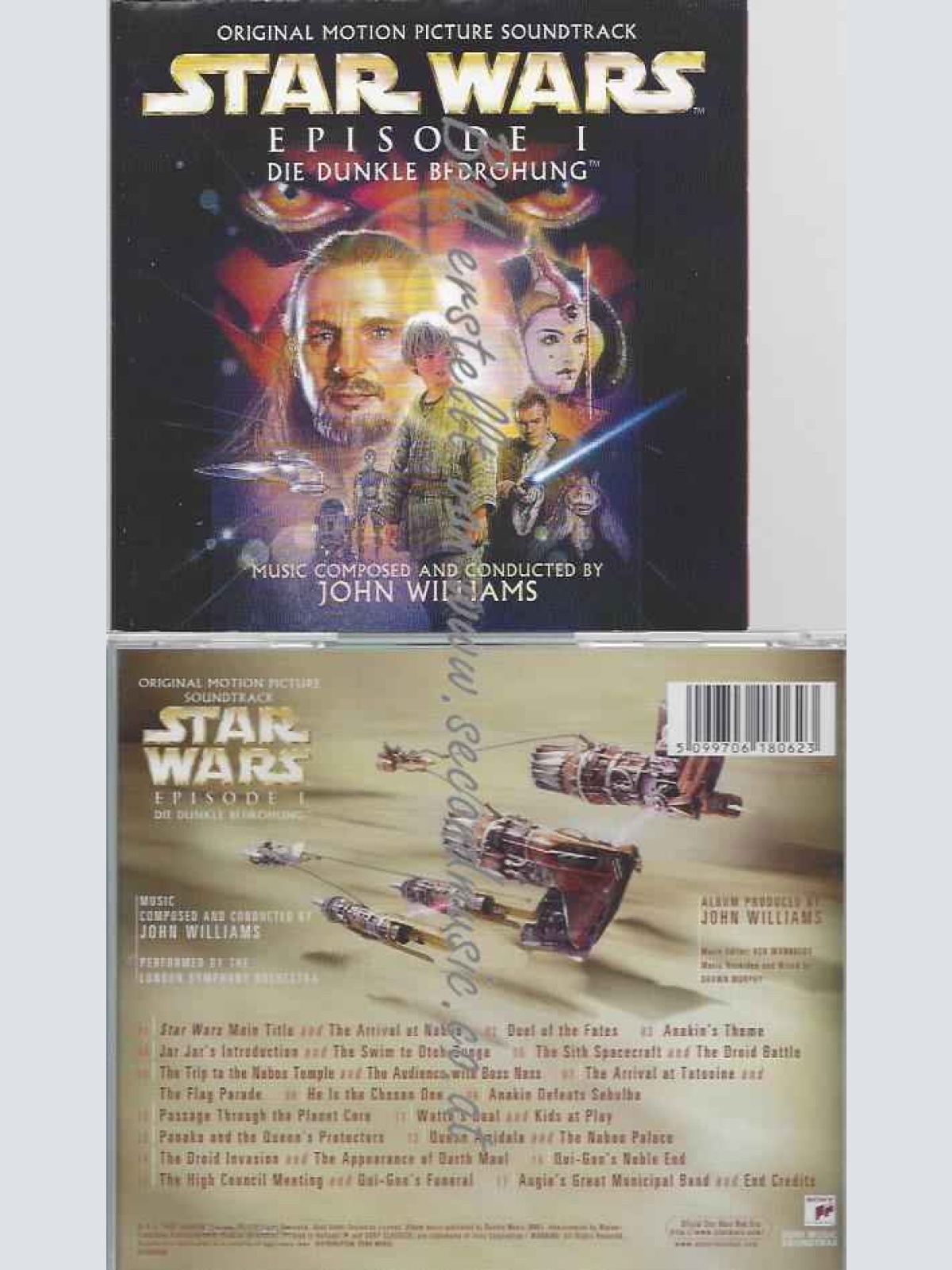CD--London Symphony Orchestra   --Star Wars Episode : Die dunkle Bedrohung