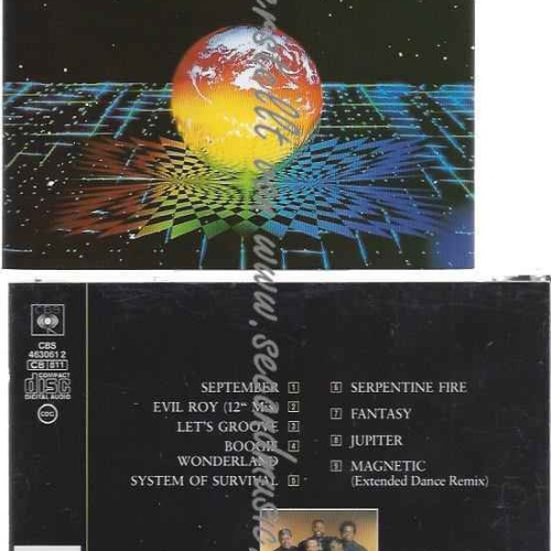 CD--Earth, Wind & Fire  --Dance Trax