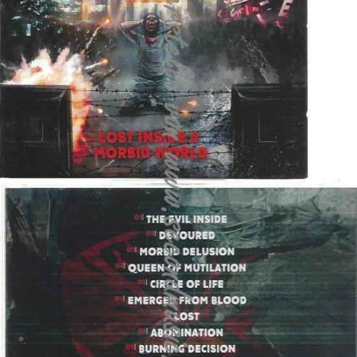 CD--Boiling Blood  --Lost inside a Morbid World