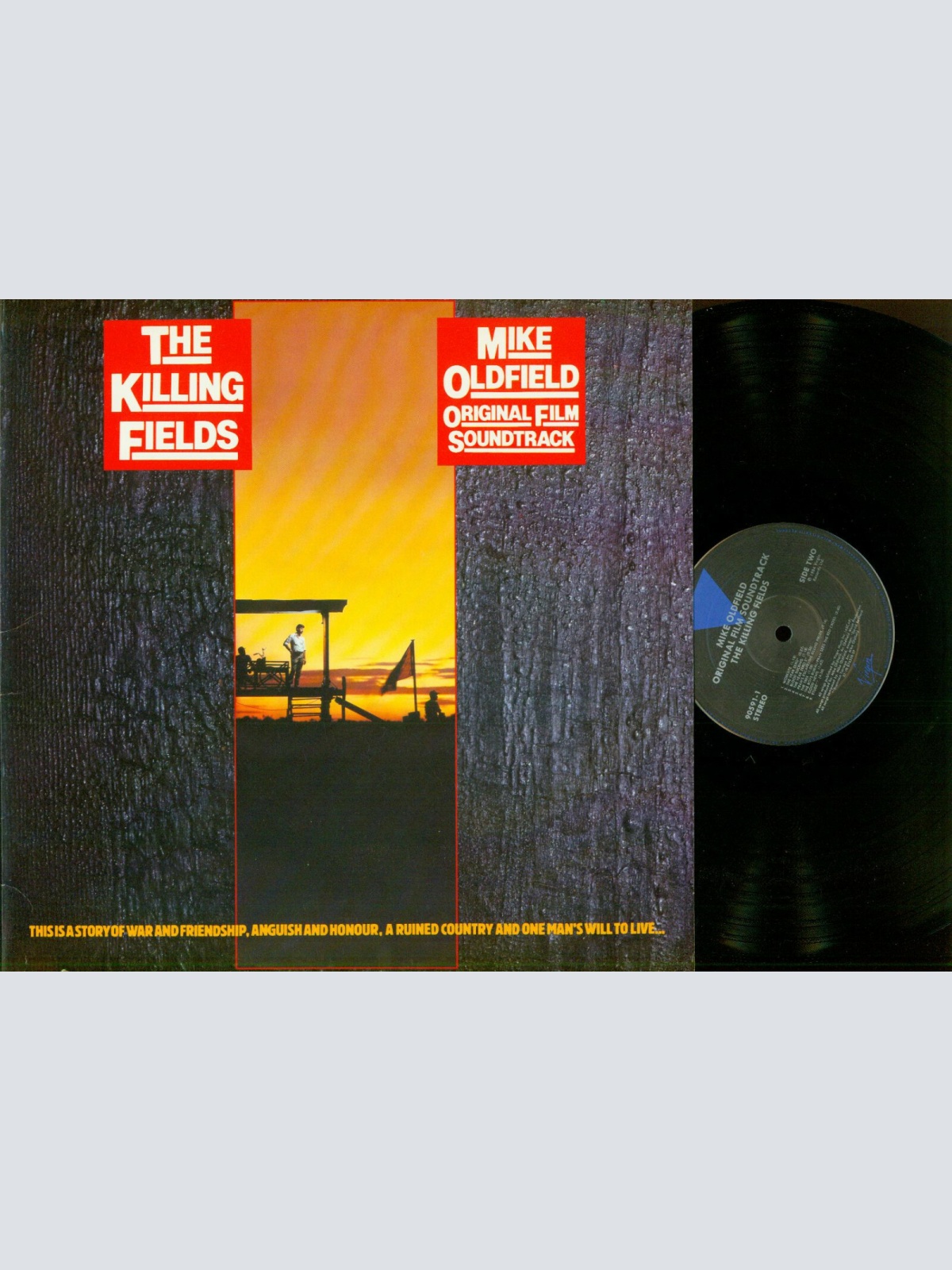 LP-Mike Oldfield – The Killing Fields // US LP // Cutout