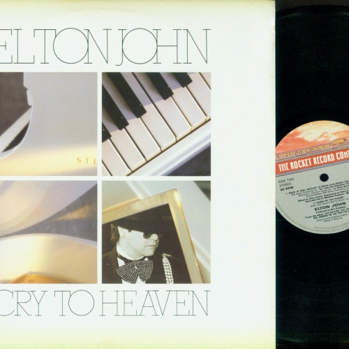 LP--Maxi-- Elton John – Cry To Heaven