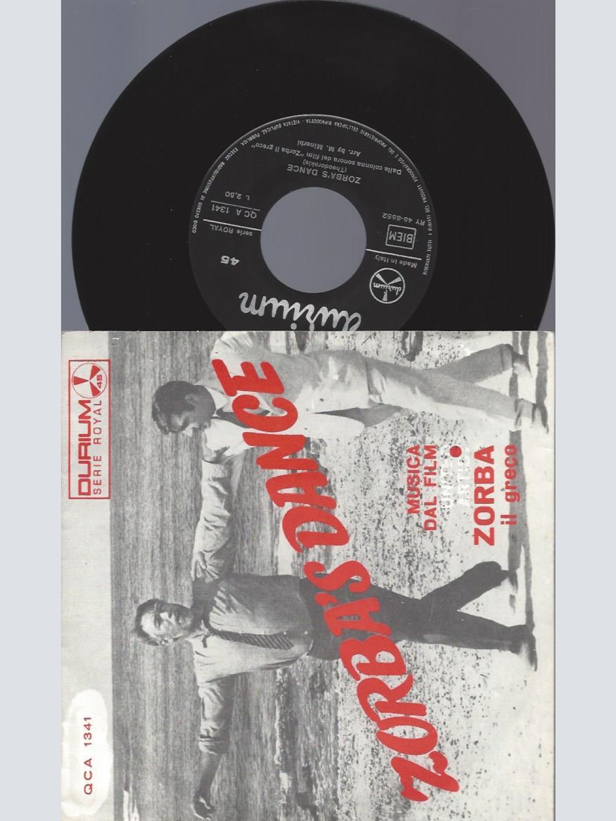 7" Marcello Minerbi – Zorba's Dance