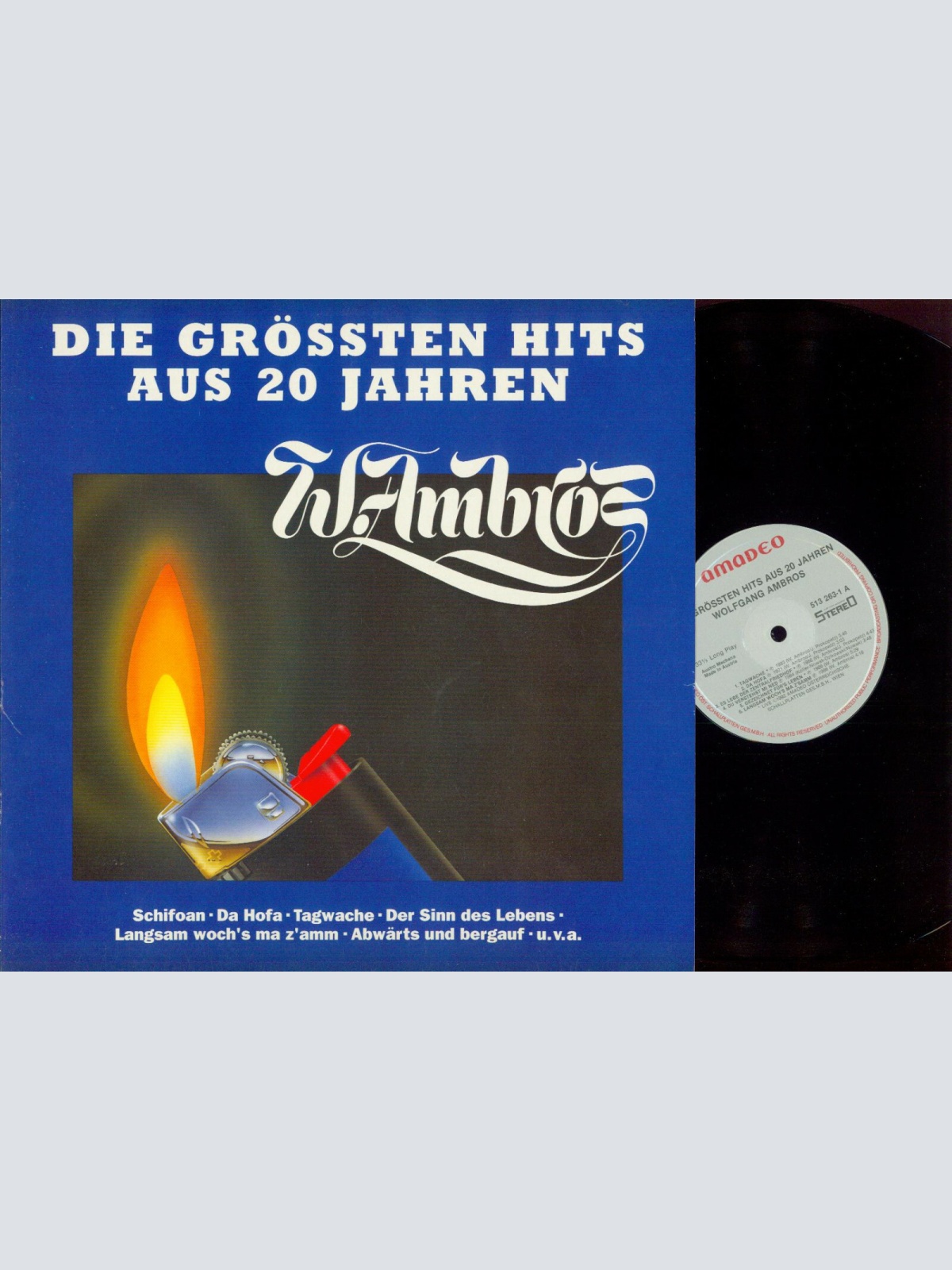 LP--Wolgang Ambros – Die Grössten Hits Aus 20 Jahren
