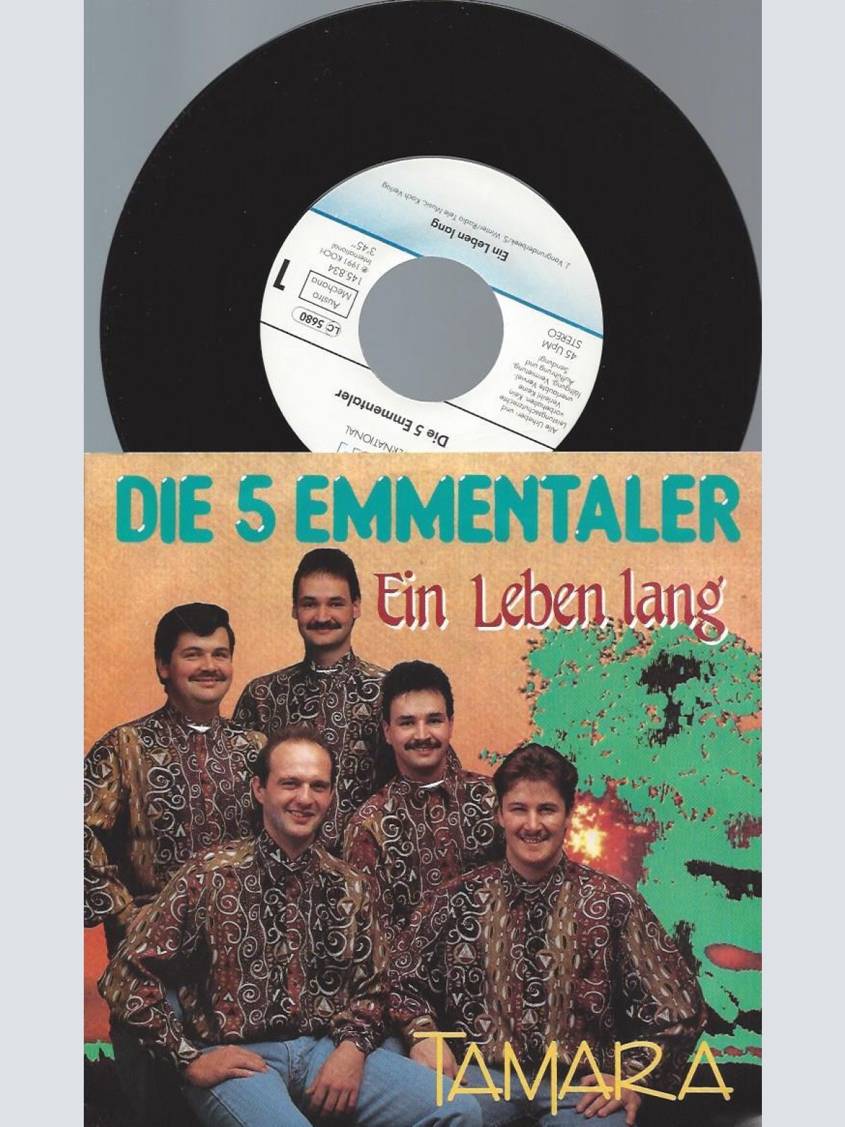 7" Die 5 Emmentaler – Ein Leben Lang