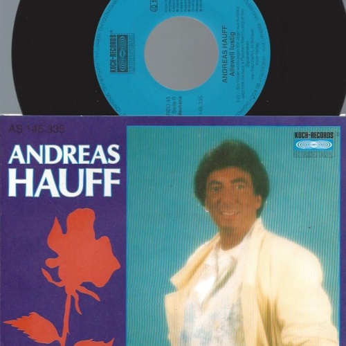 7" Andreas Hauff – Sag' Dankeschön Mit Roten Rosen
