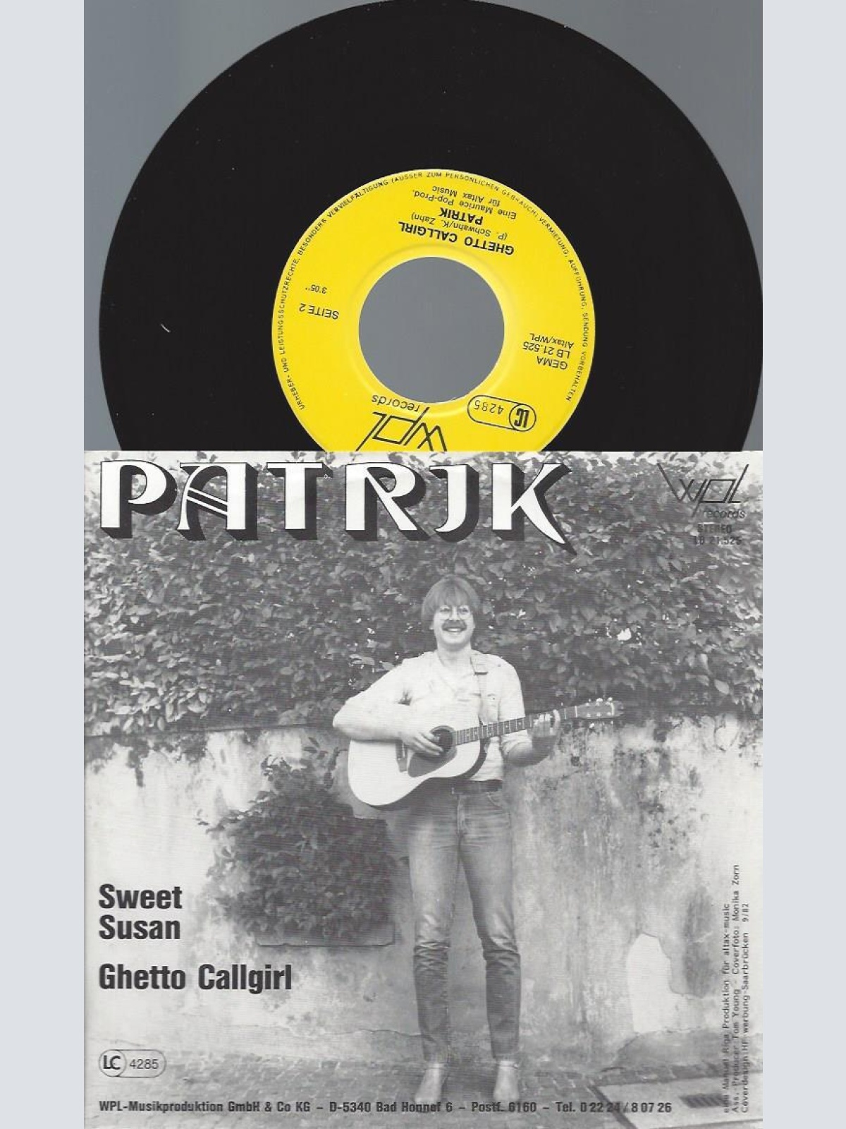 7" Patrik  -- Sweet Susan