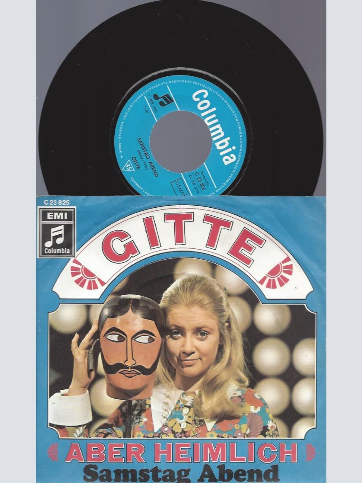 7" Gitte – Aber Heimlich