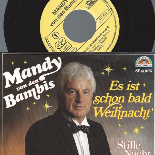 7" Mandy von den Bambis --  Es ist schon bald Weihnacht