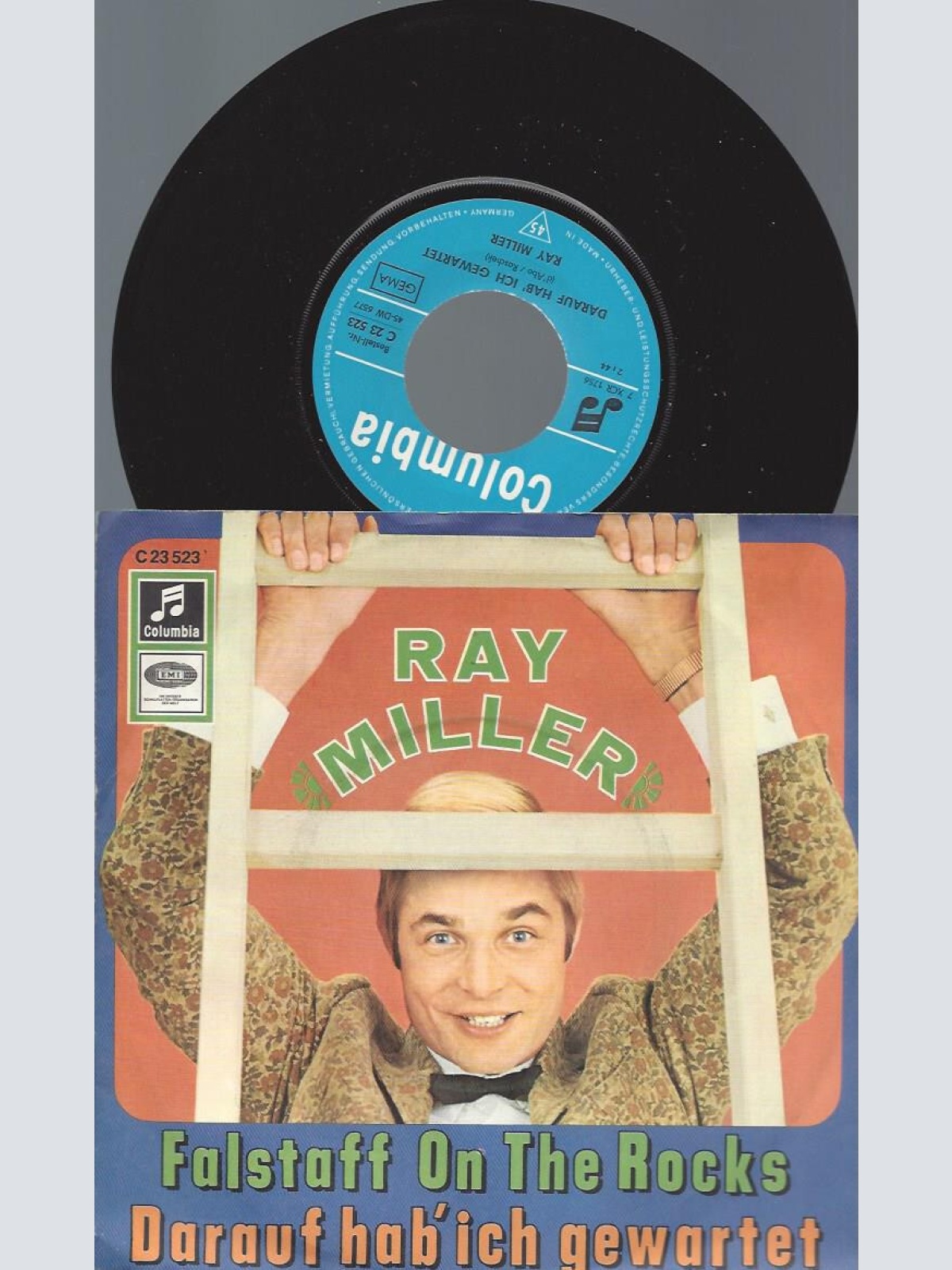 7" Ray Miller – Falstaff On The Rocks