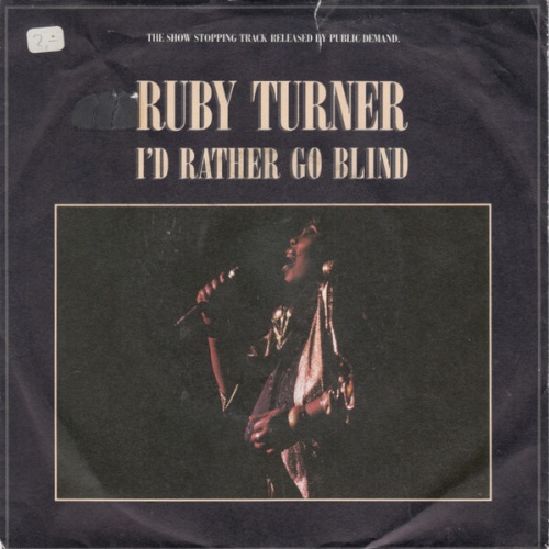 7", Single, Promo Ruby Turner - I'd Rather Go Blind