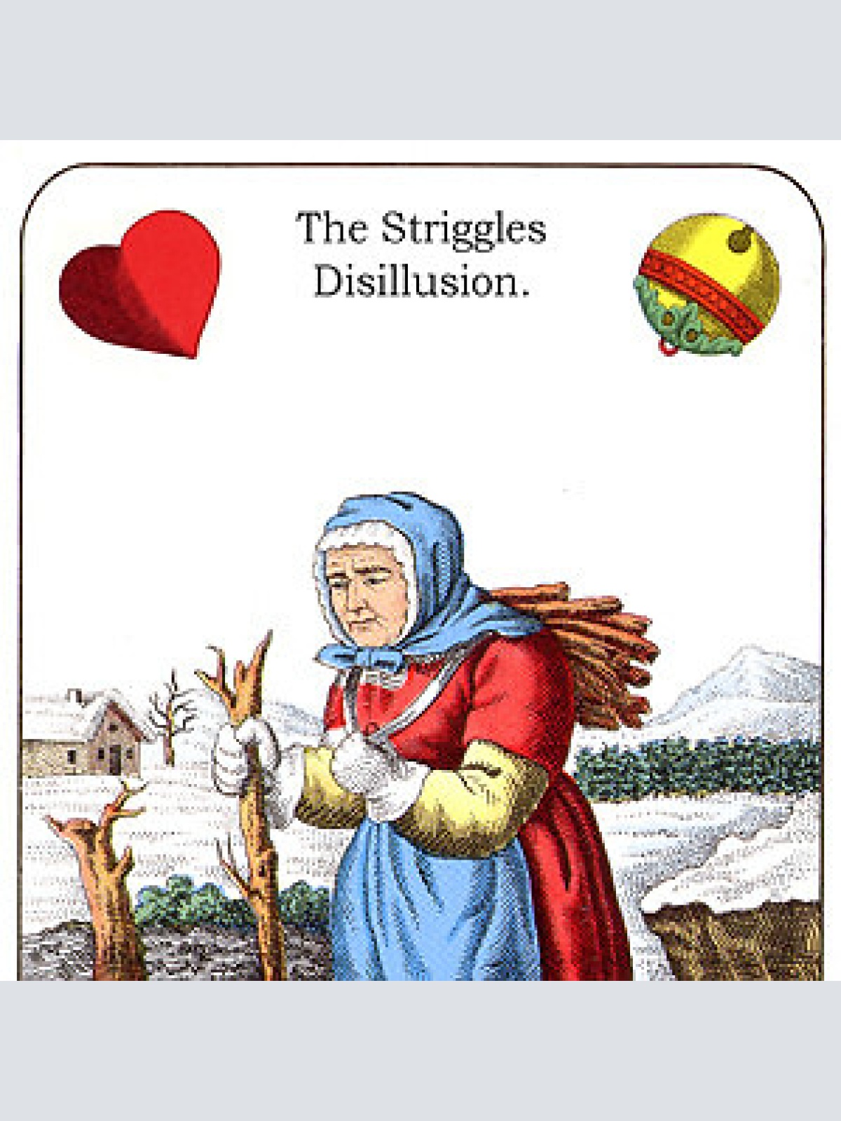 7", Ltd, Num, W/Lbl, Red Reflector (5) / The Striggles - Sorry / Disillusion