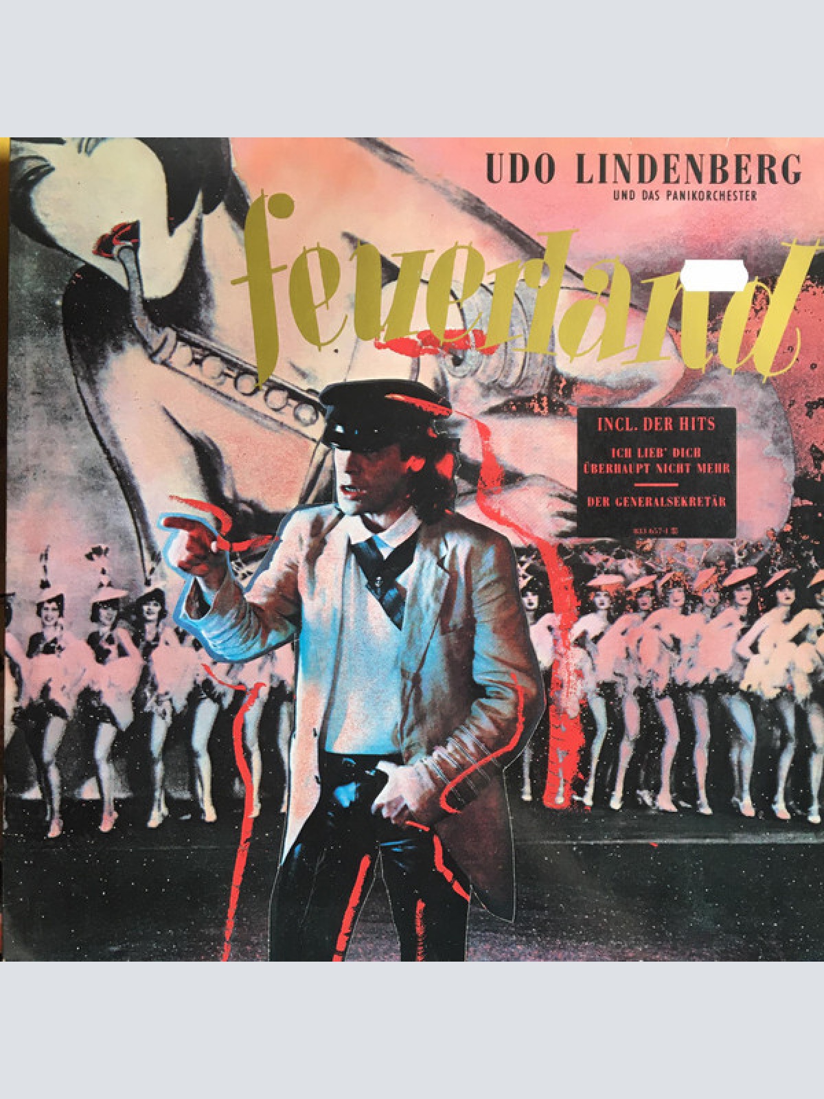 LP, Album Udo Lindenberg Und Das Panikorchester - Feuerland