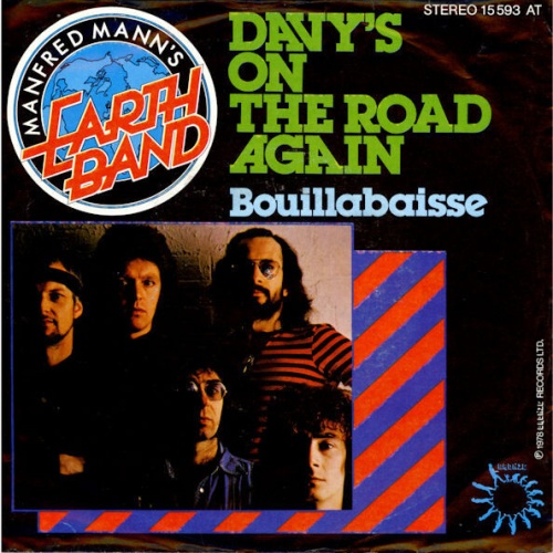 7", Single Manfred Mann's Earth Band - Davy's On The Road Again