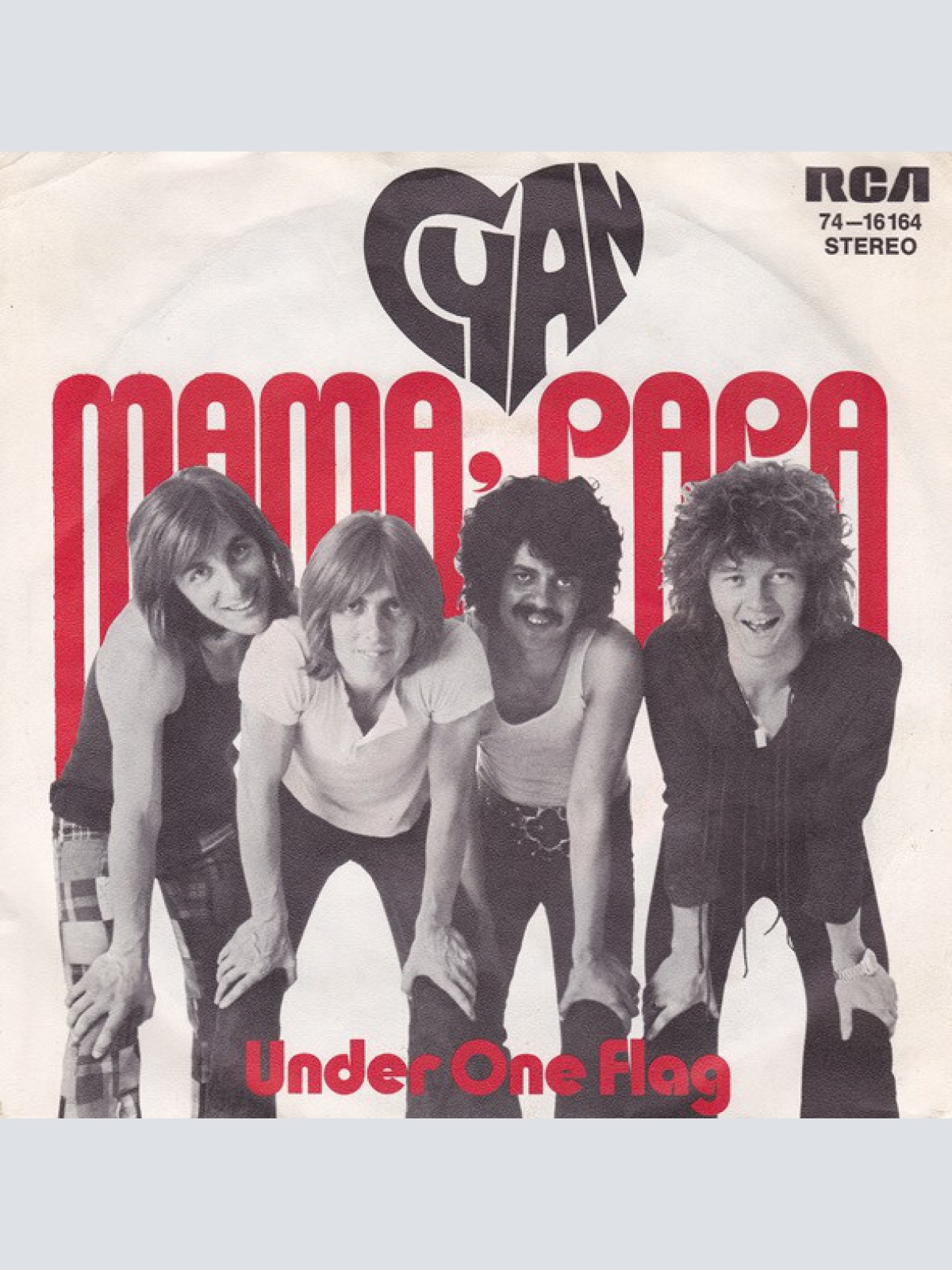 7", Single Cyan (6) - Mama, Papa