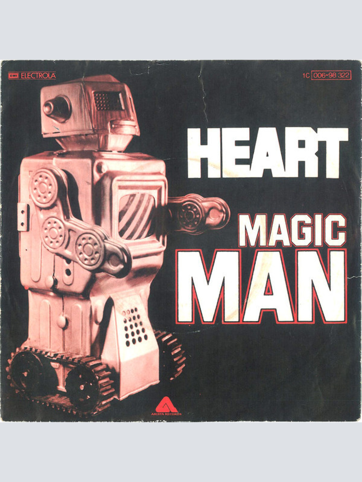 7", Single, Whi Heart - Magic Man