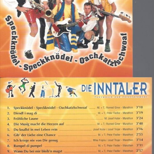 CD--Die Inntaler --Speckknödel