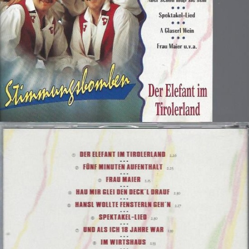 CD--Orig.  Alpenlandquintett --Stimmungsbomben