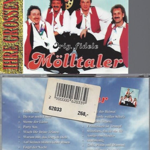 CD--Orig. fidele Mölltaler --Ihre Grossen Erfolge