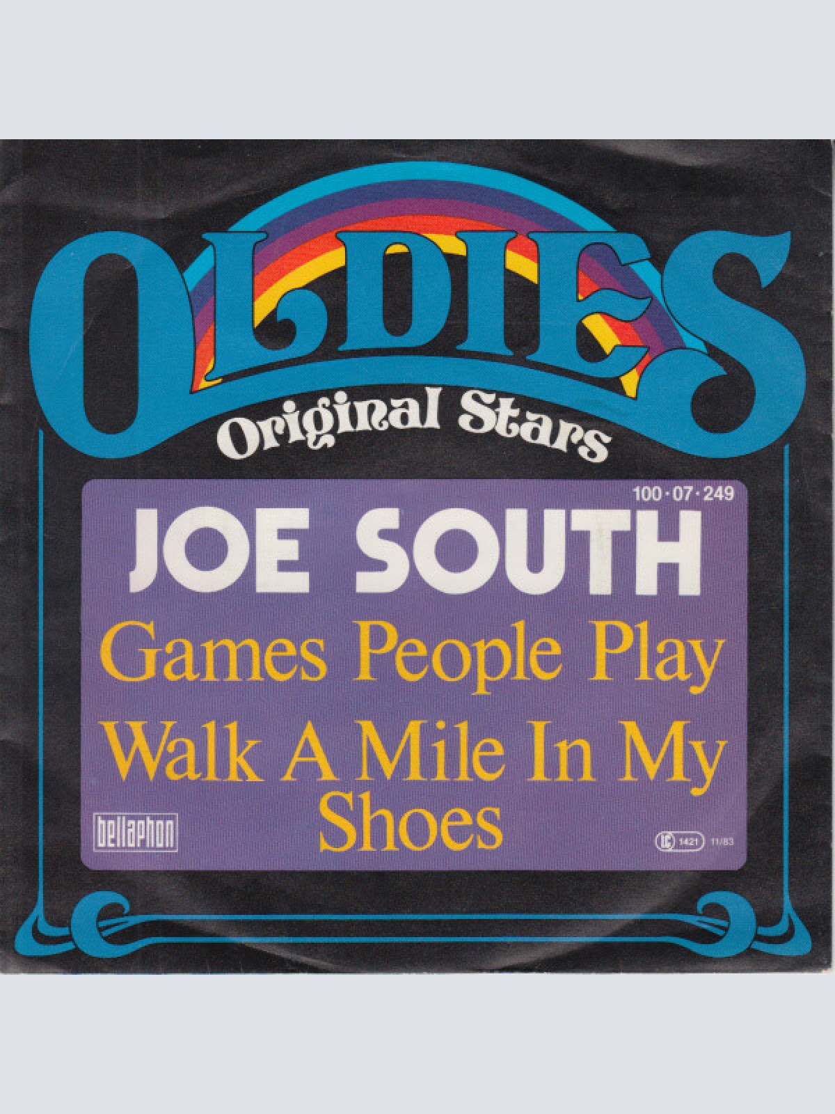 7", Single, RE Joe South - Games People Play