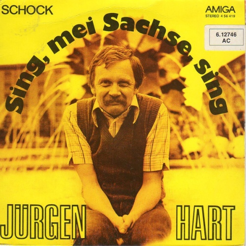 7", Single Jürgen Hart - Sing, Mei Sachse, Sing